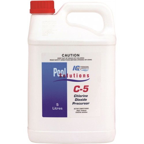 IQ Pool Solutions C-5 Chlorine Dioxide Precursor Liquid